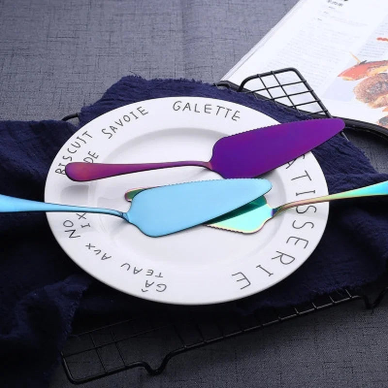 1Pc Stainless Steel Cake Shovel Knife Pie Pizza Cheese Server Cake Divider knives Baking Tools