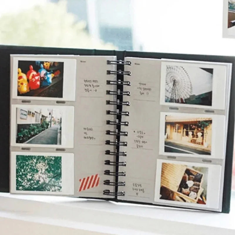 YOZA 120 Pockets Mini Instant Polaroid Photo Album for 3 Inches Picture Polaroid Fuji Instax Mini 9/8/70 / 7s / 50s / 90