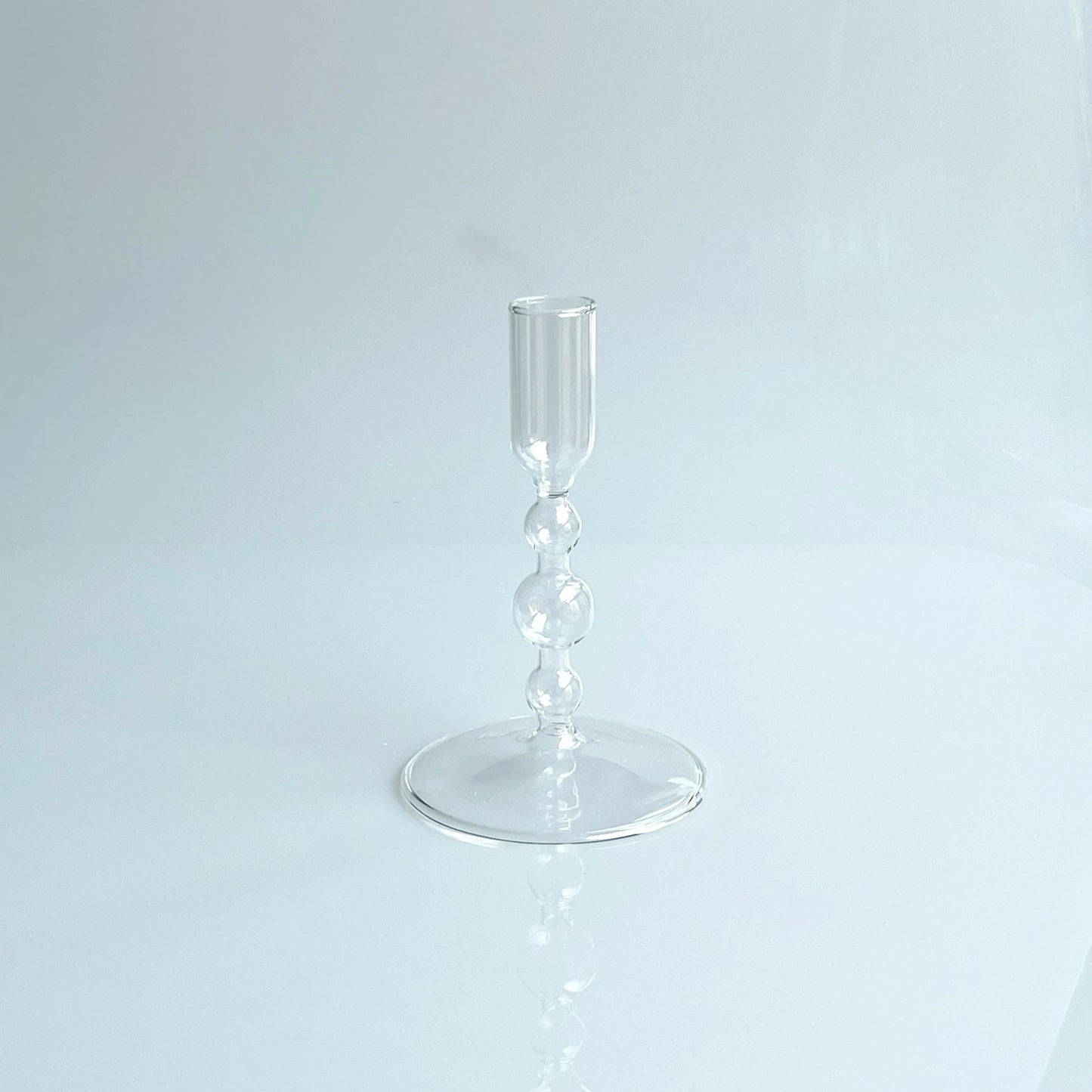 Slim Candlestick Holder Glass Candle Holders Home Decor Glass Table Candle Stand Holder Creative Decoration Ornament