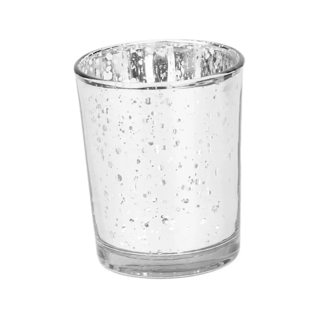 Glass Votive Candle Holders, Table Centerpiece Tealight Decoration for Elegant