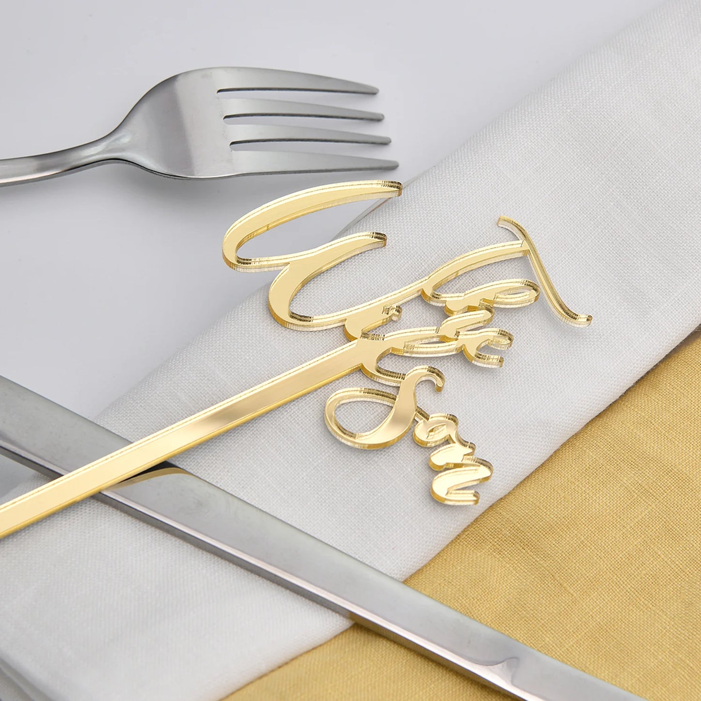 10/30/50pcs Personalized Drink Stirrers Cocktail Sticks Wedding Drink Tags Name Hand Lettered Calligraphy Stir Swizzle Sticks