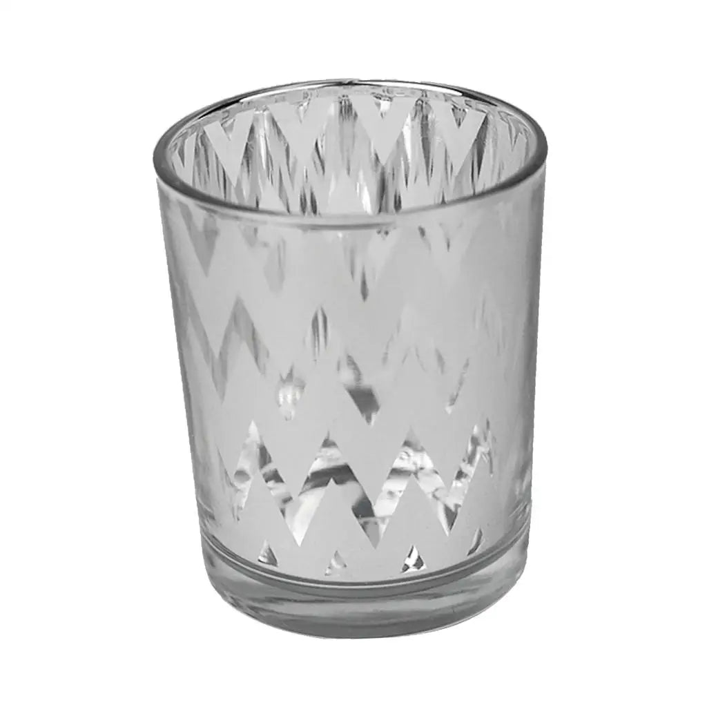 Glass Votive Candle Holders, Table Centerpiece Tealight Decoration for Elegant