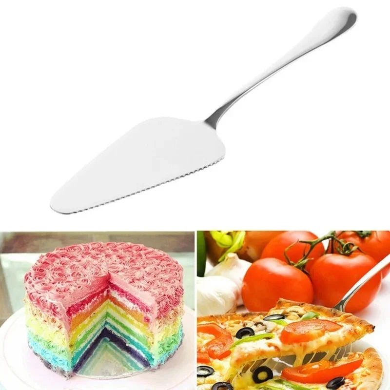 1Pc Stainless Steel Cake Shovel Knife Pie Pizza Cheese Server Cake Divider knives Baking Tools