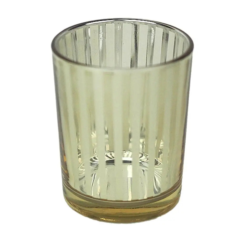 Glass Votive Candle Holders, Table Centerpiece Tealight Decoration for Elegant