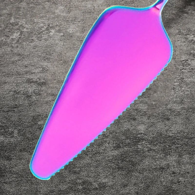 2Pcs/Set Stainless Steel Cake Shovel Set Bread Pizza Knife Dessert Pie Fondant Divider Cutter Spatula For Wedding Birth Baking