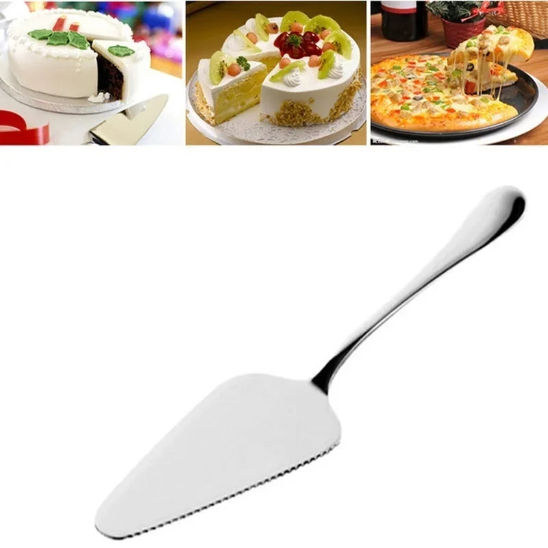1Pc Stainless Steel Cake Shovel Knife Pie Pizza Cheese Server Cake Divider knives Baking Tools