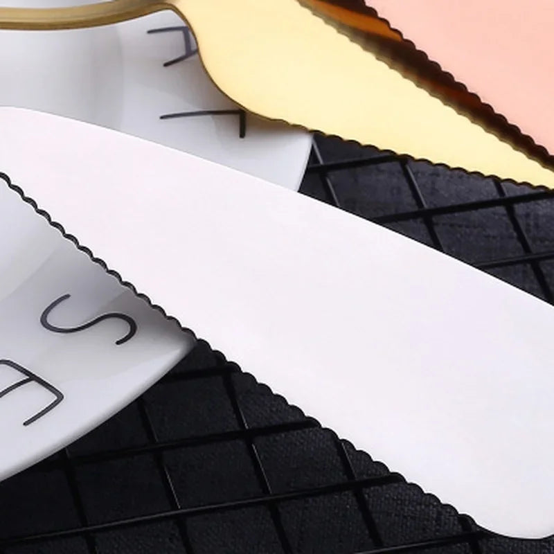 1Pc Stainless Steel Cake Shovel Knife Pie Pizza Cheese Server Cake Divider knives Baking Tools