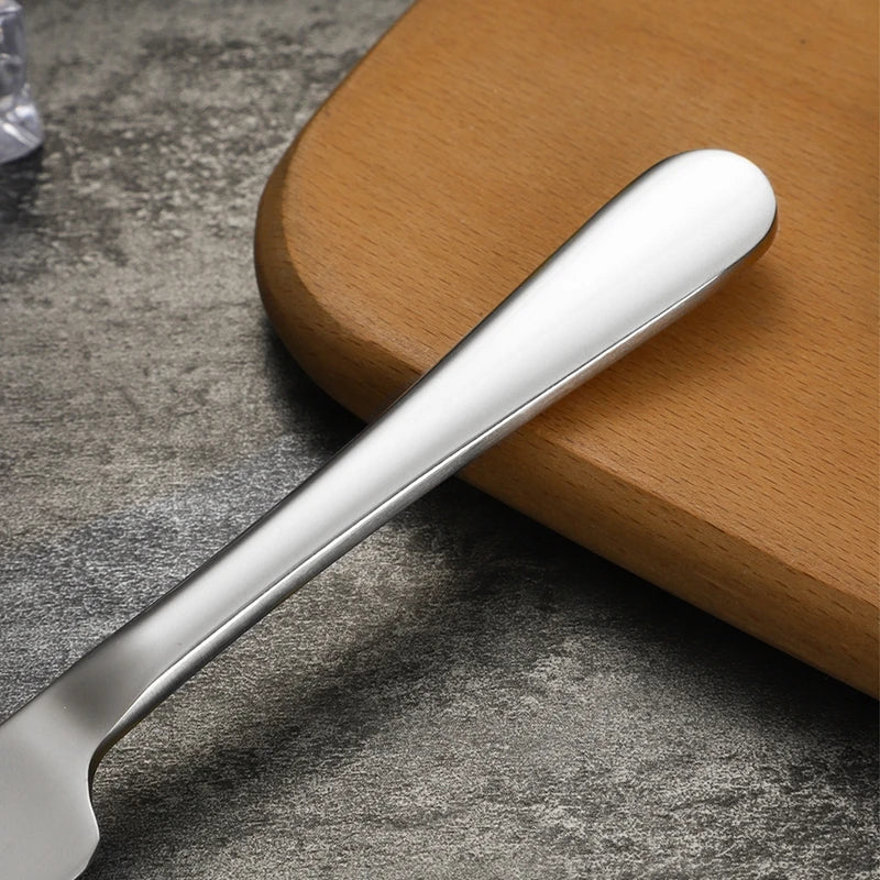 2Pcs/Set Stainless Steel Cake Shovel Set Bread Pizza Knife Dessert Pie Fondant Divider Cutter Spatula For Wedding Birth Baking