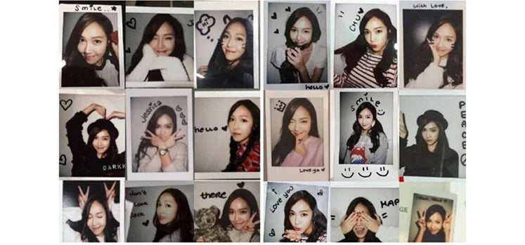 Original 10-100 Fujifilm Instax Mini Film Paper Sheets for Fuji Instant Film Cameras Instax Mini 12 11 9 40 70 90 Link 2 EVO
