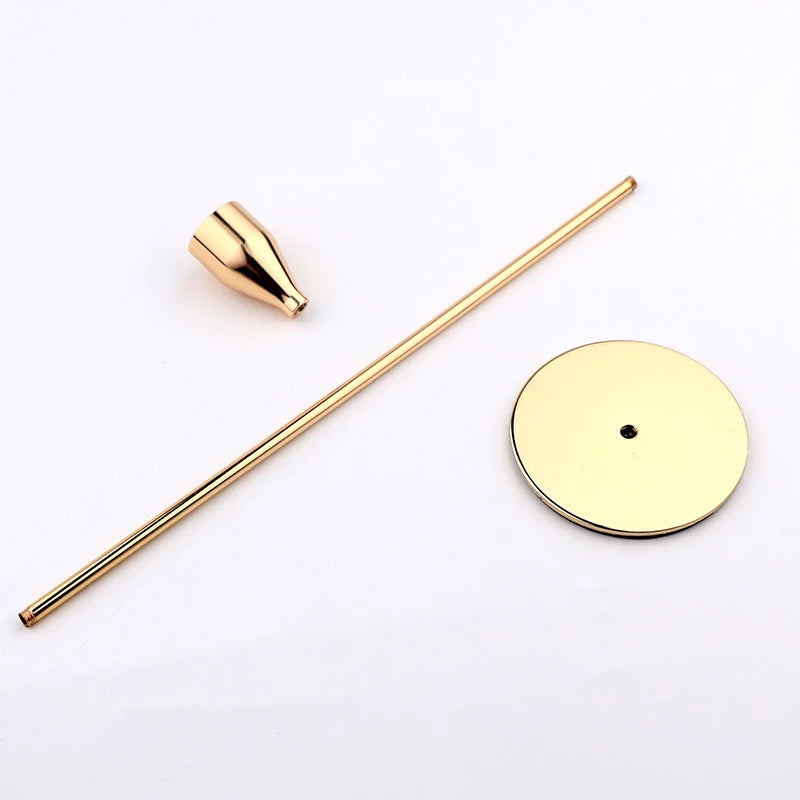 3Pcs/Set Metal Candle Holders Simple Golden Wedding Decoration Bar Party Living Room Decor Home Decor Candlestick