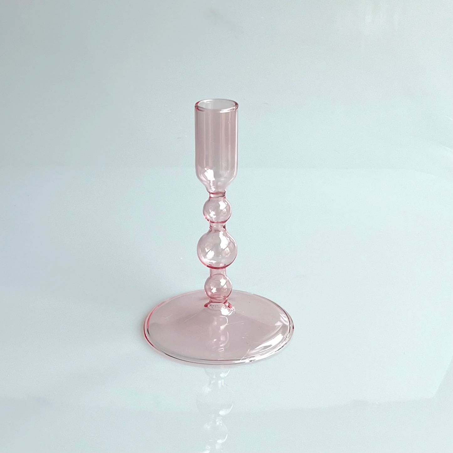 Slim Candlestick Holder Glass Candle Holders Home Decor Glass Table Candle Stand Holder Creative Decoration Ornament