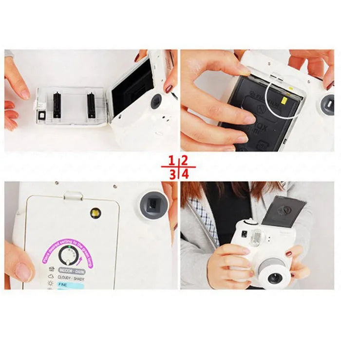 Original 10-100 Fujifilm Instax Mini Film Paper Sheets for Fuji Instant Film Cameras Instax Mini 12 11 9 40 70 90 Link 2 EVO