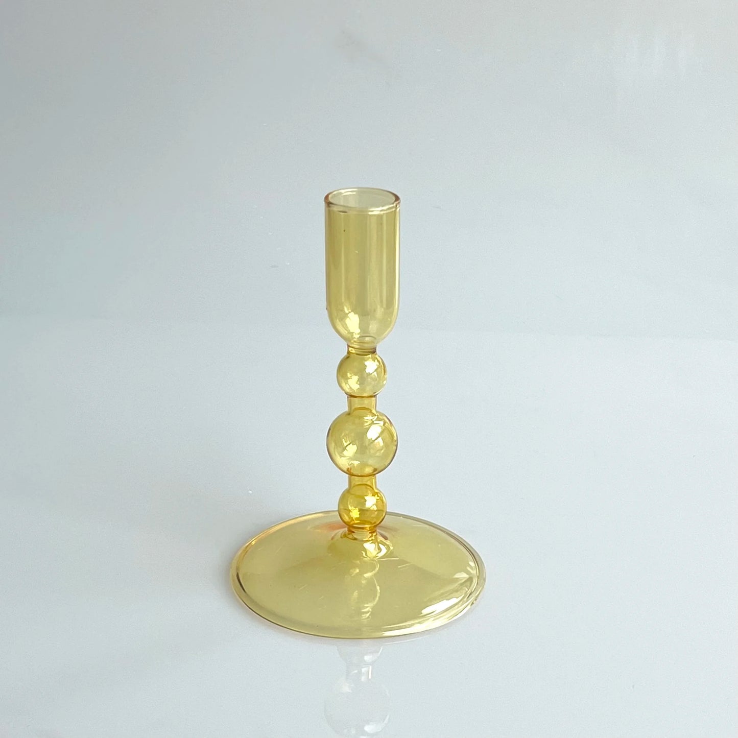 Slim Candlestick Holder Glass Candle Holders Home Decor Glass Table Candle Stand Holder Creative Decoration Ornament