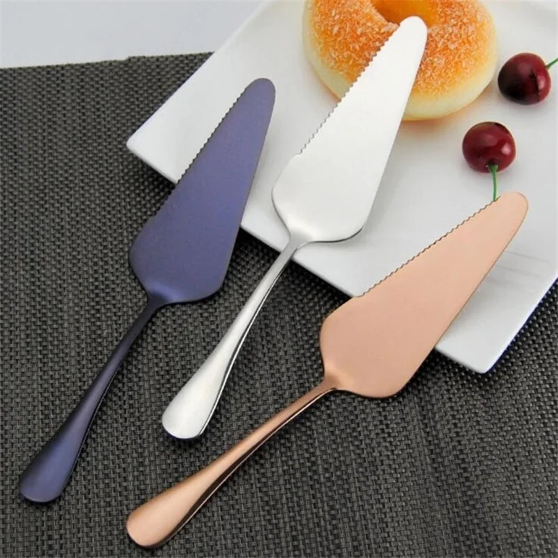 1Pc  Stainless Steel Cake Shovel Knife Pie Pizza Cheese Server Cake Divider knives Baking Tools
